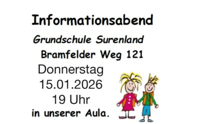 Informationsabend im Januar 2026, Neuer Termin 15.1. 19Uhr