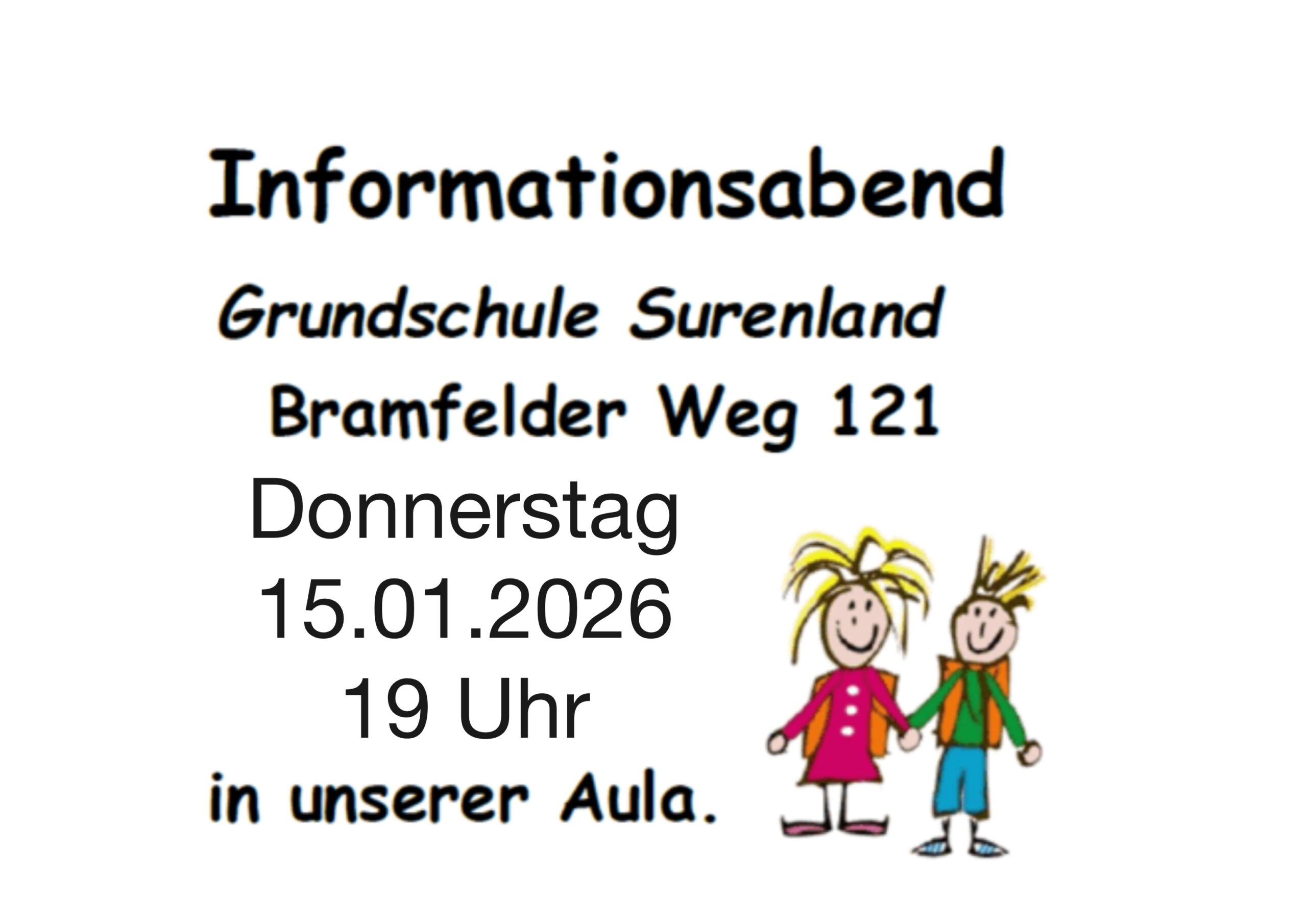 Informationsabend im Januar 2026, Neuer Termin 15.1. 19Uhr